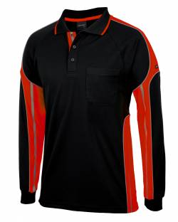 Street Panel Polo, Long Sleeve